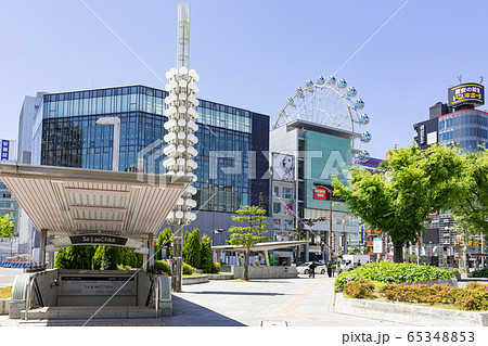 名古屋市中区・栄　栄交差点　サカエチカ　出入り口　 日本生命栄町ビル 65348853