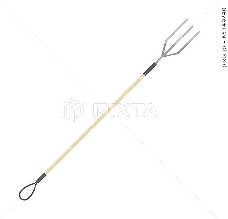 銛のイラストのイラスト素材