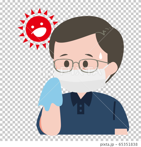 Middle-aged office worker mask polo shirt Middle-aged office worker mask polo shirt 65351838