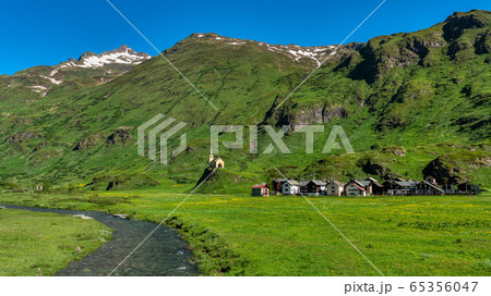 Little village in the mountain Little village in the mountain 65356047