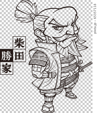 柴田克惠2頭黑色和白色 65357118