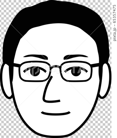 眼鏡の男性 65357475