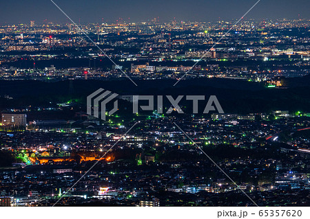 《東京都》東京都市夜景・全景 《東京都》東京都市夜景・全景 65357620