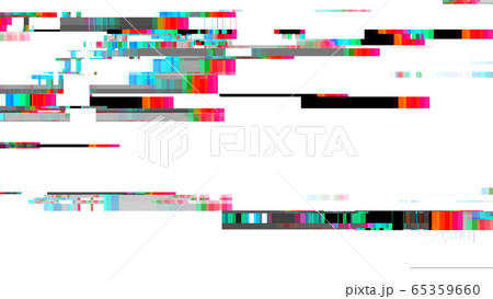 ノイズグラフィック素材 65359660