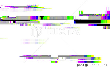 ノイズグラフィック素材 65359964