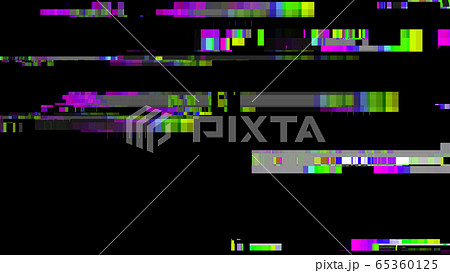 ノイズグラフィック素材 65360125