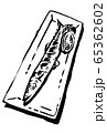 秋刀魚の塩焼きイラスト画像 65362602