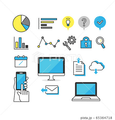 ビジネスアイコンセット 65364718