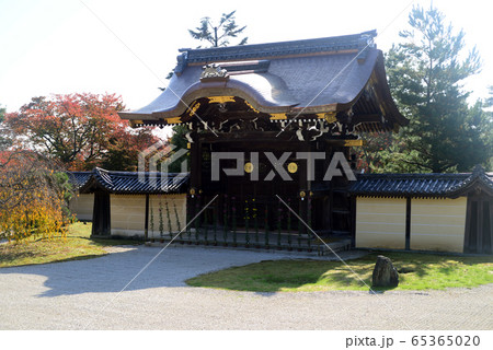 大覚寺勅使門-5 65365020