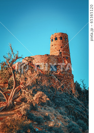 Desert View Watchtower, Grand Canyon in Arizona, 65365120