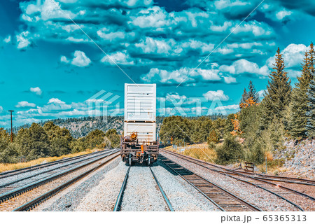 Freight train BNSF Railway Companies on a sunny 65365313