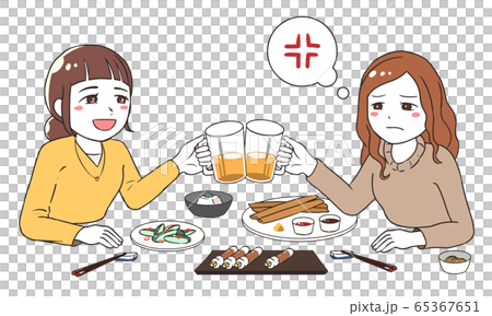 與女性朋友一起喝酒的嚴厲模式 與女性朋友一起喝酒的嚴厲模式 65367651