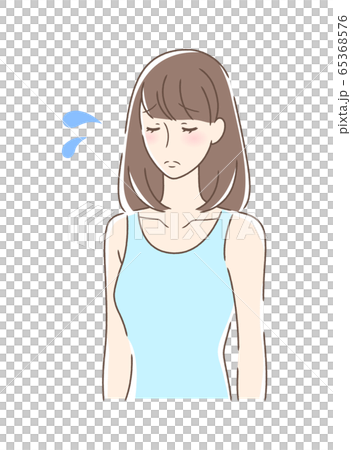 悲しむ女性 65368576