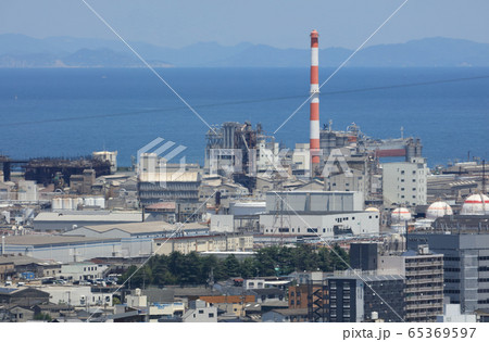 住友化学の愛媛工場菊本地区付近 住友化学の愛媛工場菊本地区付近 65369597