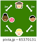 国際的 子供や学校、幼稚園、施設向け分かりやすい公衆衛生アイコン 表記 国際的 子供や学校、幼稚園、施設向け分かりやすい公衆衛生アイコン 表記 65370131