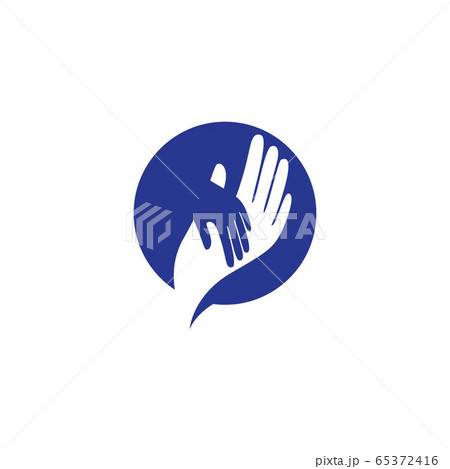 Hand Care Logo Template vector icon Business - Hand Care Logo Template vector icon Business - 65372416