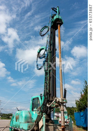 柱状改良　地盤補強工事　施工管理 65373887