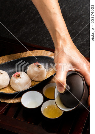 中国茶　 Set of the Chinese tea 65374003