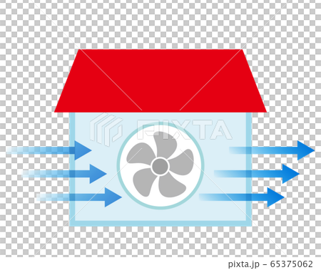 Ventilation house vector - Stock Illustration [65375062] - PIXTA