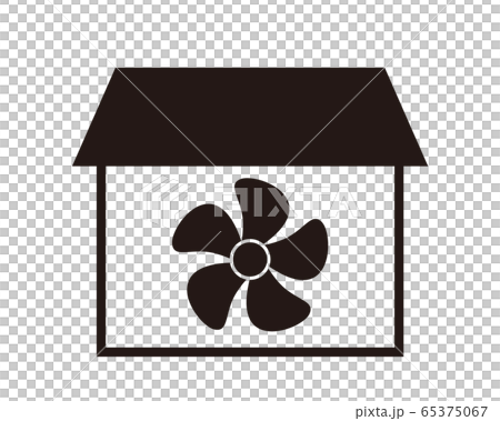 Ventilation house vector - Stock Illustration [65375067] - PIXTA