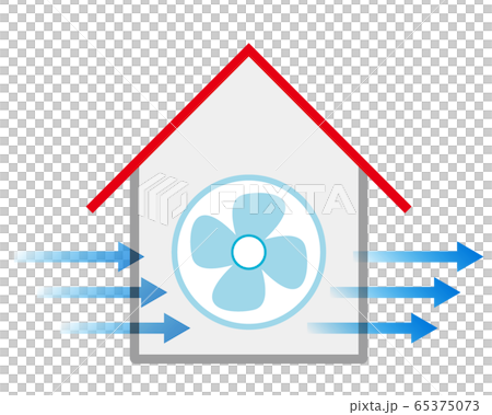 Ventilation house vector - Stock Illustration [65375073] - PIXTA