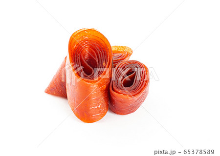 fruit pastille from apples and apricots, dried 65378589