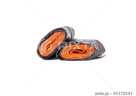 fruit pastille from apples and apricots and fruit pastille from apples and apricots and 65378591