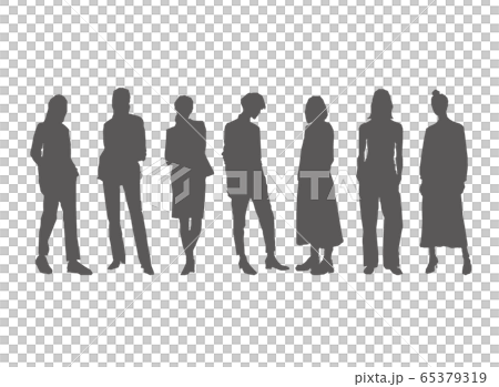 女性剪影 65379319