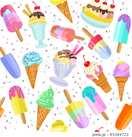Download Ice Cream, Dessert, Summer. Royalty-Free Vector Graphic