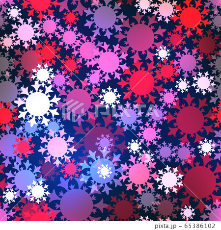 Seamless pattern with coronavirus cell symbol. Seamless pattern with coronavirus cell symbol. 65386102