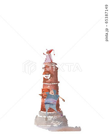 妖精達　赤ポスト 65387149