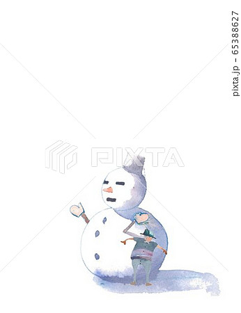 妖精　雪だるま 65388627
