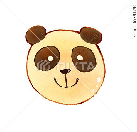 イラスト 動物パン パンダのイラスト素材