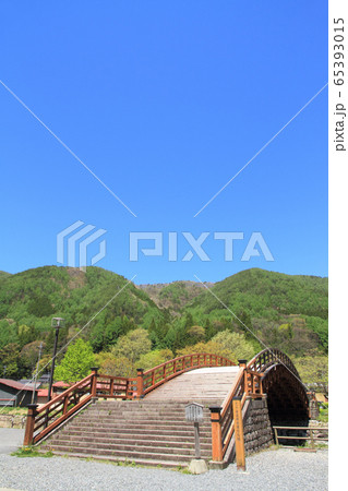 木曽の大橋　中山道奈良井宿 65393015