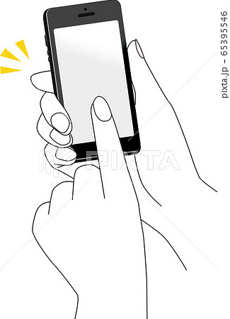 携帯電話 スマホ スマートフォン 決済 電話 携帯電話 モバイル ビジネス 端末 アプリ 手のイラスト素材