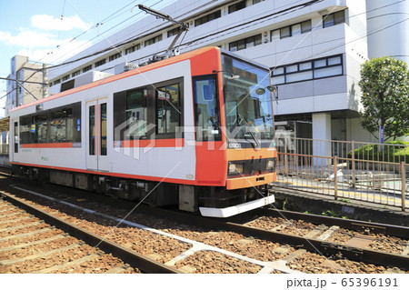 都電荒川線 荒川車庫前付近にて  65396191