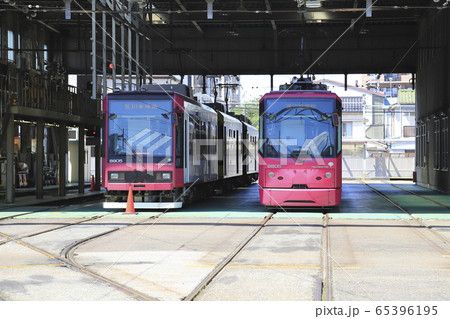 都電荒川線 荒川車庫前付近にて  65396195