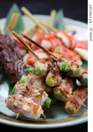 串焼盛り合せ 串焼盛り合せ 65396584