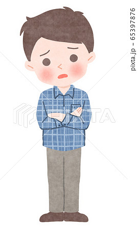 人物 人 表情 全身 悩むポーズのイラスト素材 人物 人 表情 全身 悩むポーズのイラスト素材