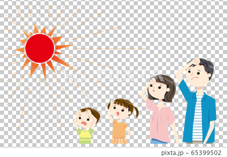 Family_Sunburn_Summer 01_With the sun_Upper body 65399502
