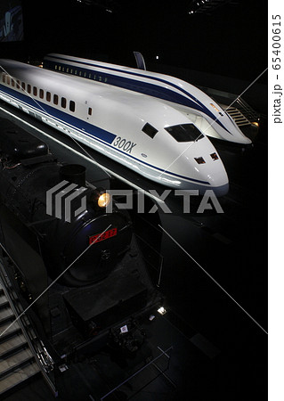 リニア・鉄道館：鉄道高速化の流れ 65400615