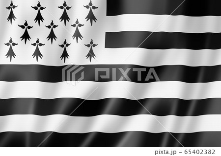 Bretagne Region - Gwen ha Du - flag, France Bretagne Region - Gwen ha Du - flag, France 65402382