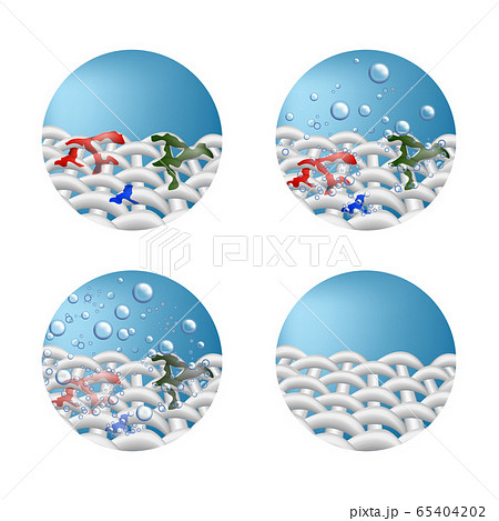 Realistic 3d Detailed Detergent Display Set. Vector Realistic 3d Detailed Detergent Display Set. Vector 65404202