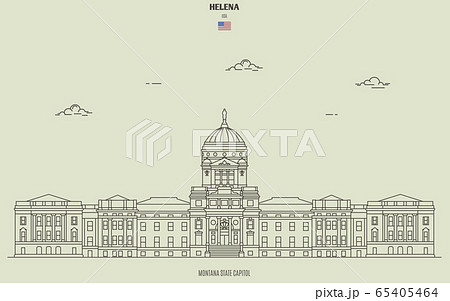 Montana State Capitol in Helena, USA.  65405464