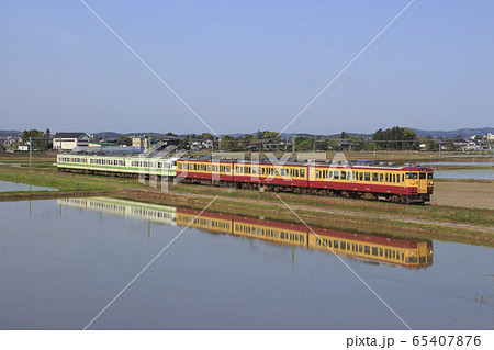 終焉近い越後線115系6両 65407876