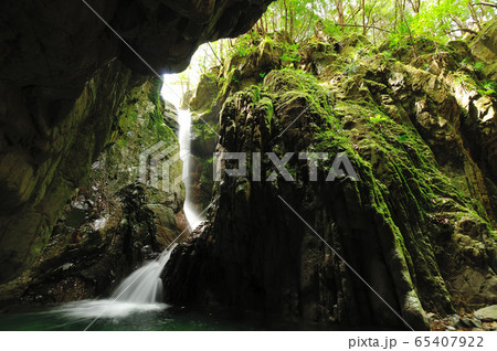 ウエウオの滝(植魚の滝)　古座川 65407922