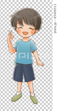 OK上小學的孩子（微笑） 65409311