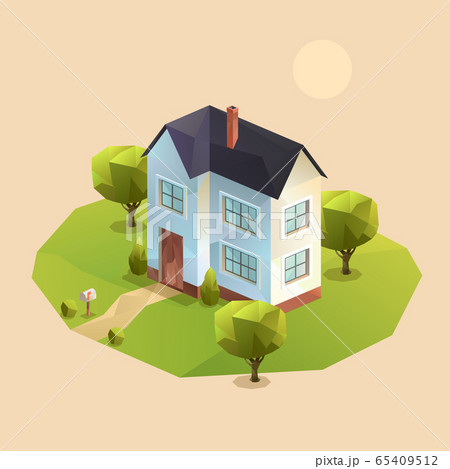 two-storey family house two-storey family house 65409512