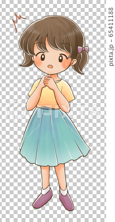 Elementary school child (surprised) 2 65411188