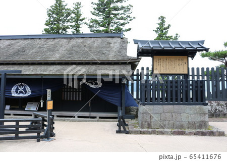 神奈川県の箱根町の芦ノ湖湖畔にある箱根の関所 65411676
